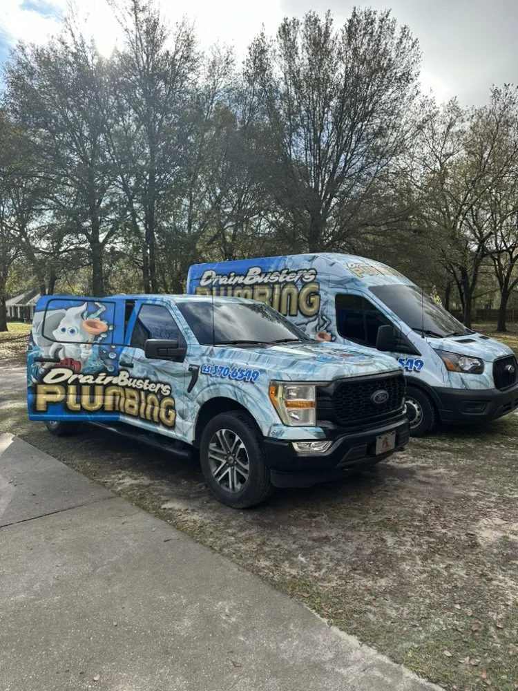 Slide of DrainBusters Plumbing