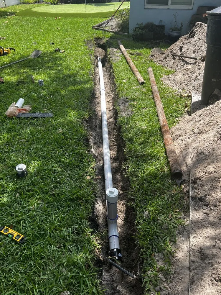 Slide of Drainer Joe's Plumbing