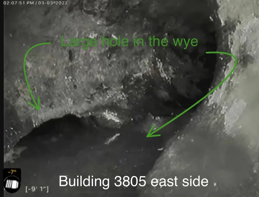 Slide of Drainline Services