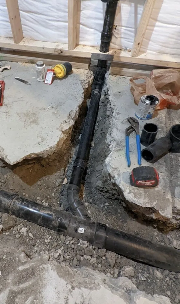 Slide of Drainline Services