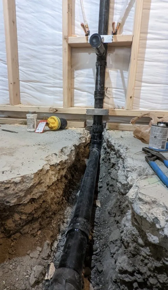 Slide of Drainline Services