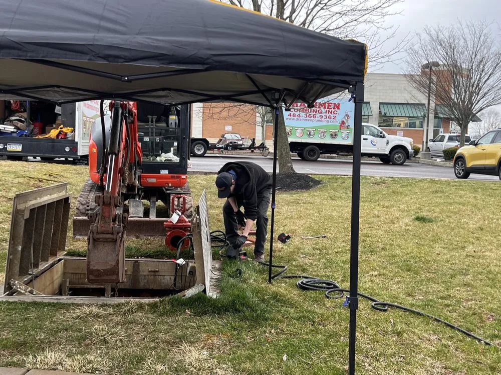 Slide of Drainmen plumbing