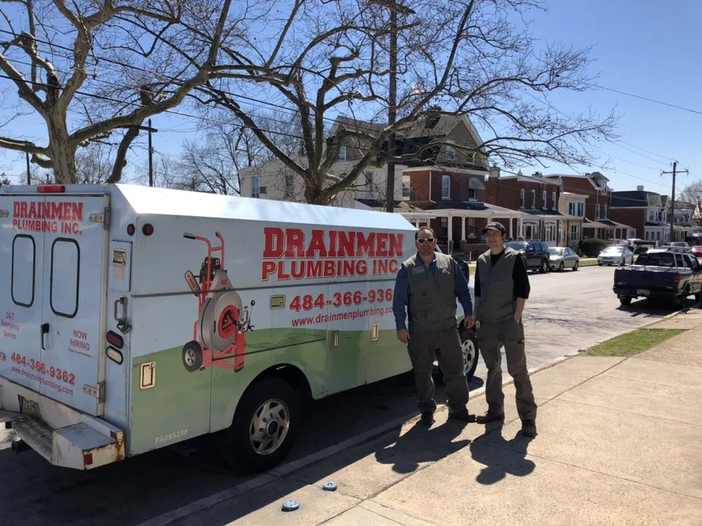Expert drain cleaning service in Pottstown, PA - Drainmen plumbing