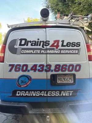 Drains 4 Less Logo