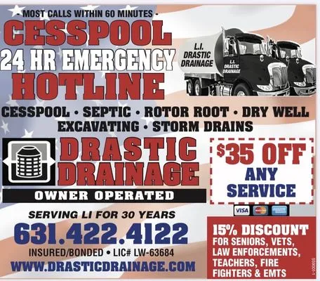 Drastic Drainage Logo