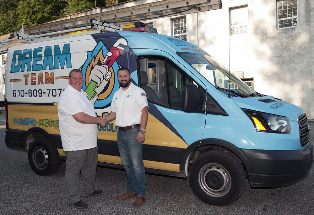 Professional pipe repair service in Havertown, PA - Dream Team - Plumbing, Heating, Cooling, & Electric