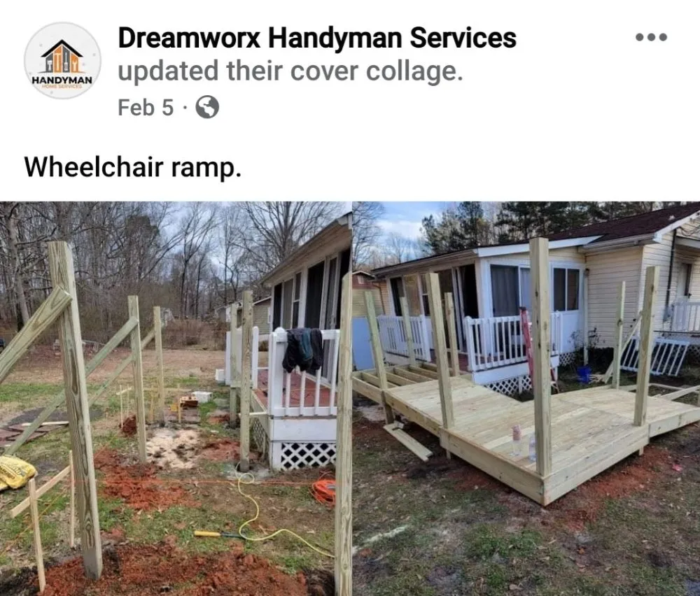 Slide of Dreamworx Handyman Services