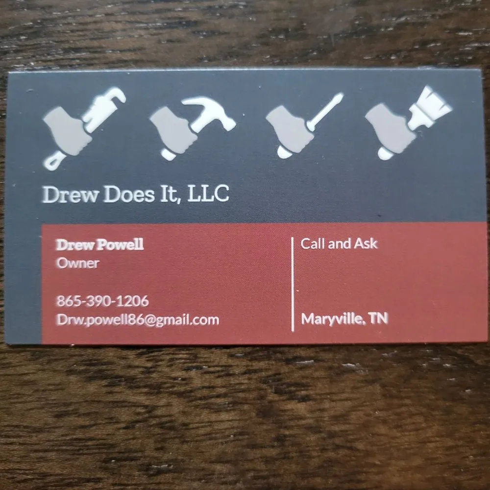 Slide of Drew Does It