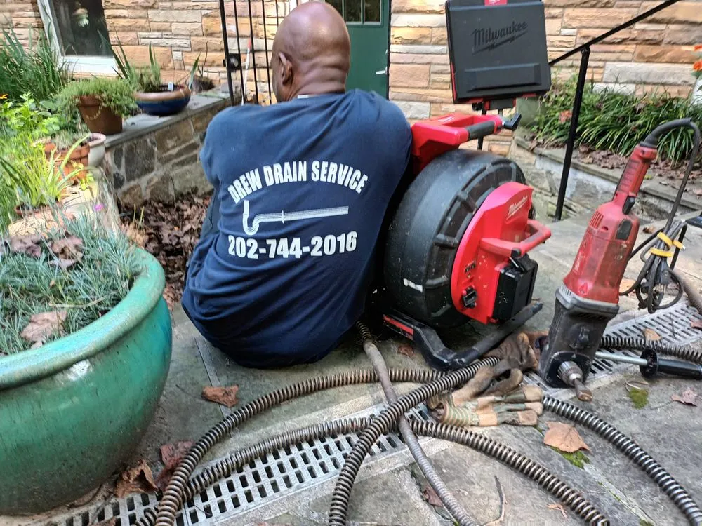 Slide of Drew’s Drain Service