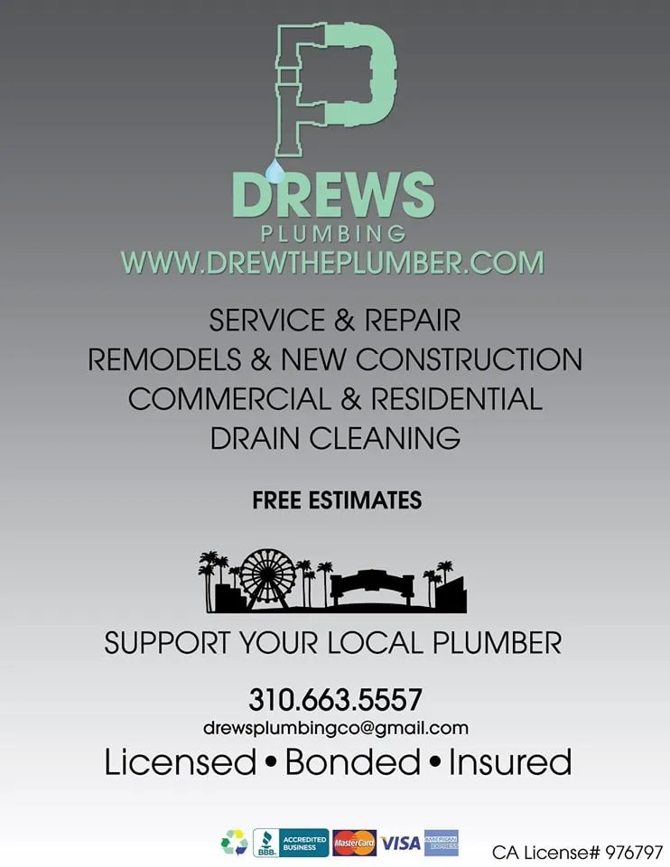 Slide of Drew's Plumbing