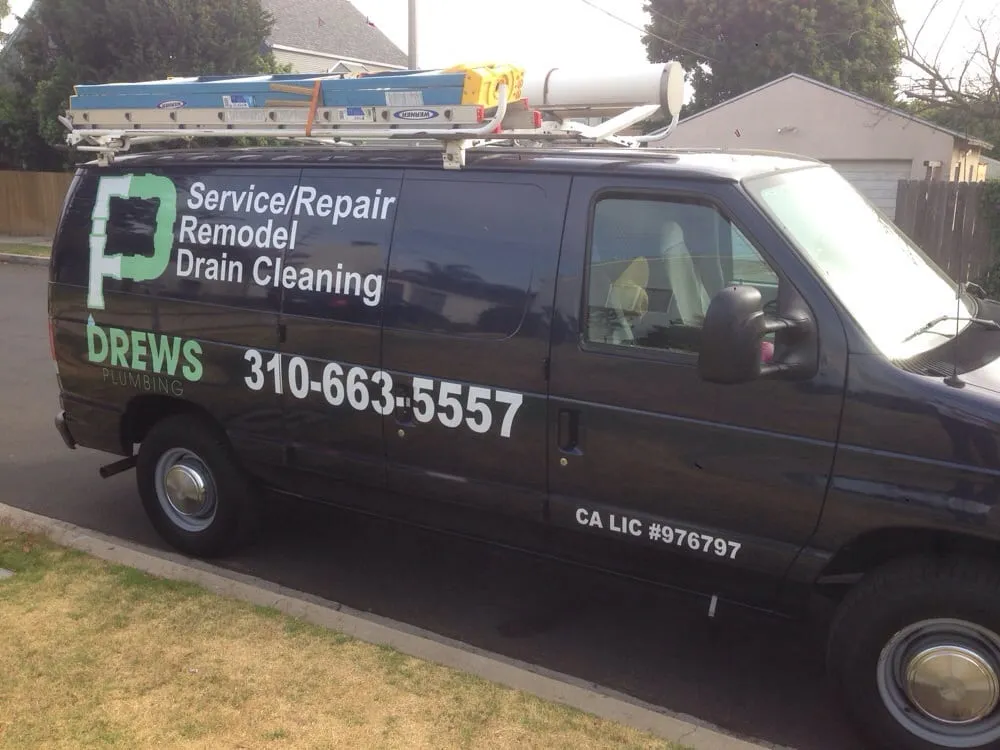 Slide of Drew's Plumbing