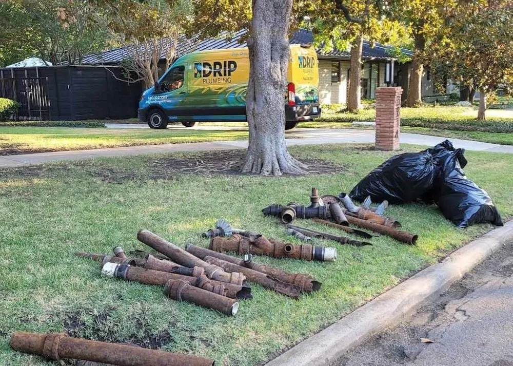 Slide of DRIP Plumbing