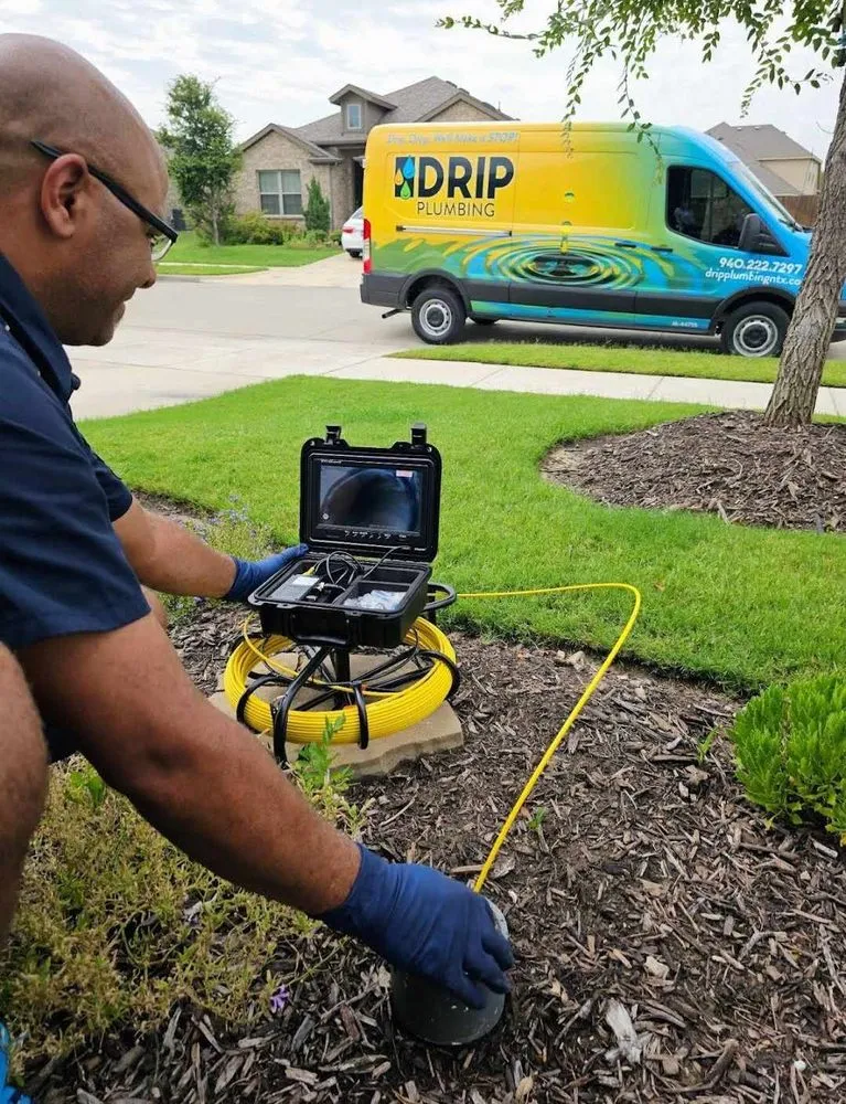 Slide of DRIP Plumbing