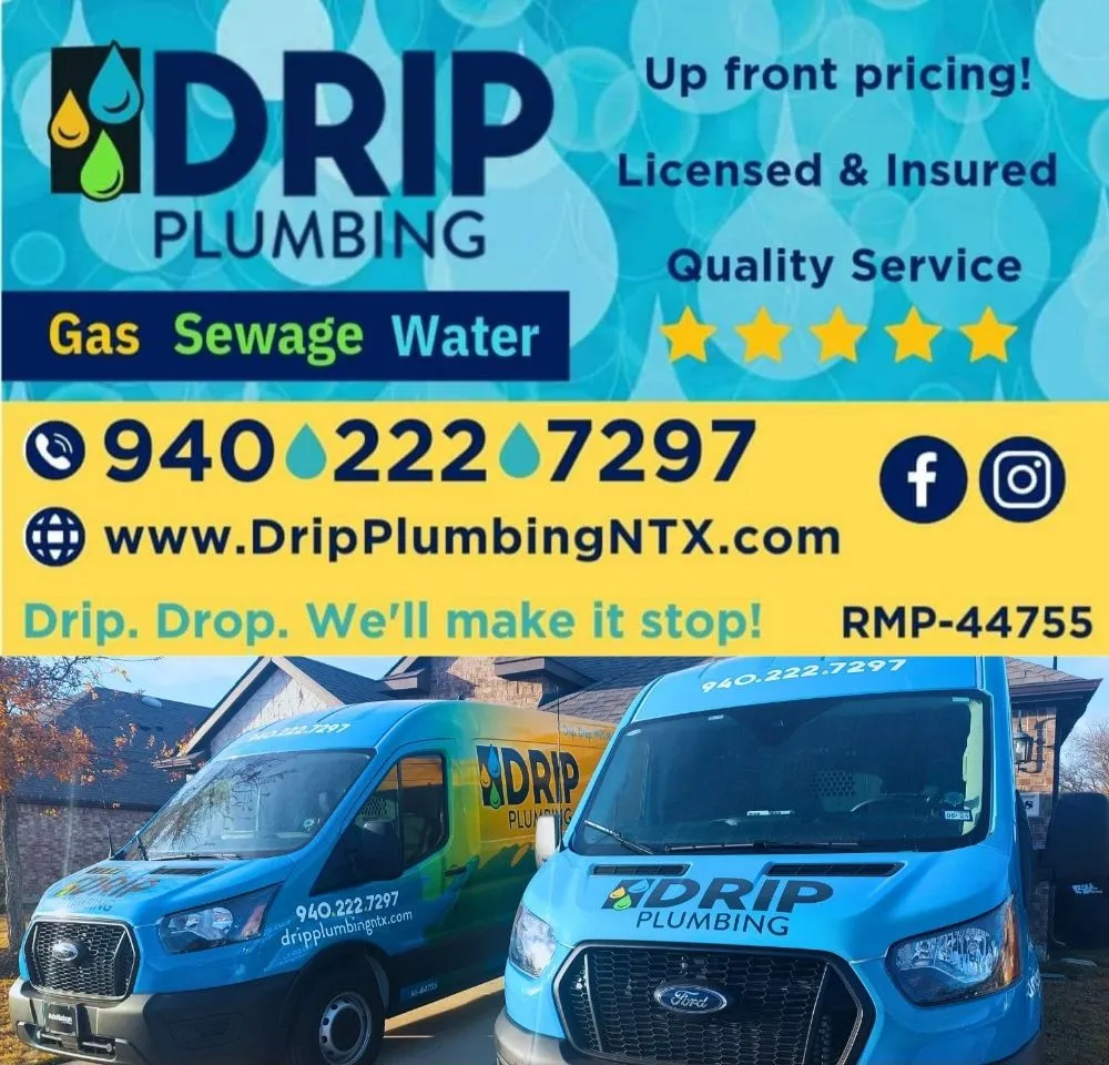 Slide of DRIP Plumbing