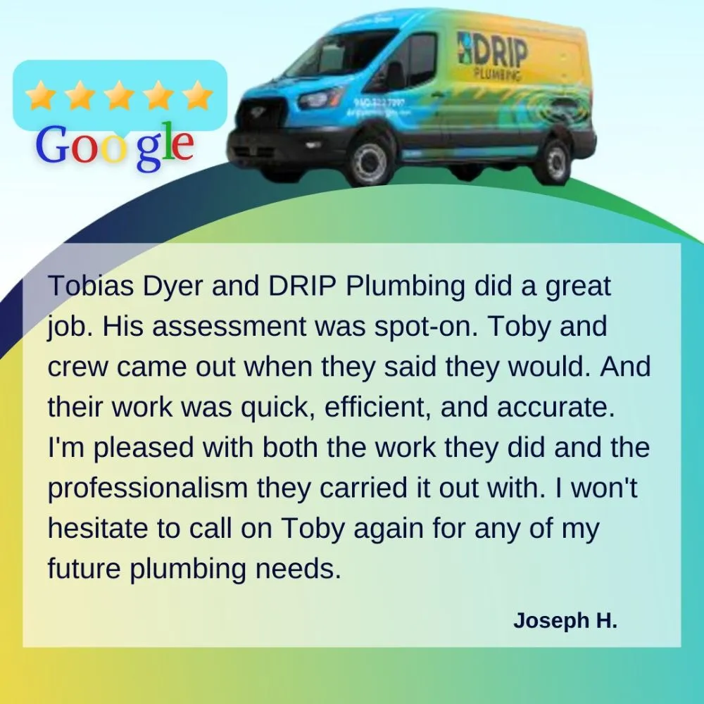 Slide of DRIP Plumbing