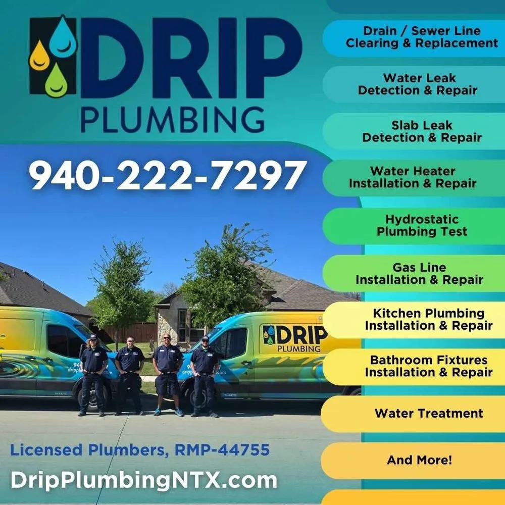 Slide of DRIP Plumbing