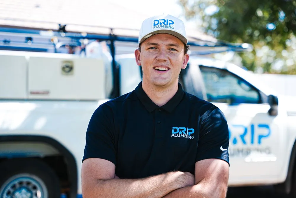 Slide of Drip Plumbing