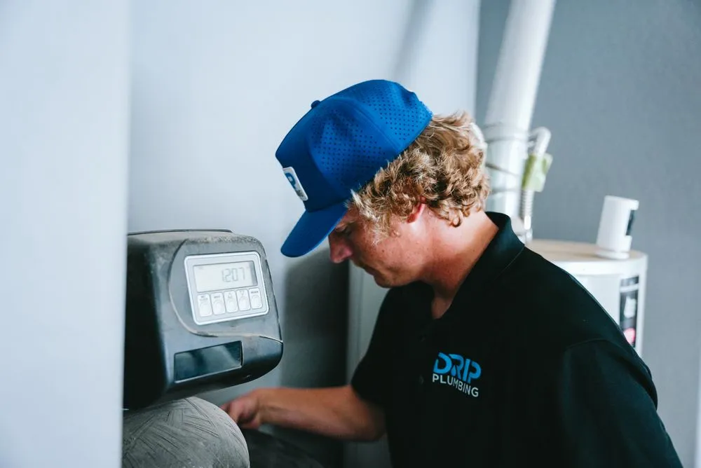 Slide of Drip Plumbing