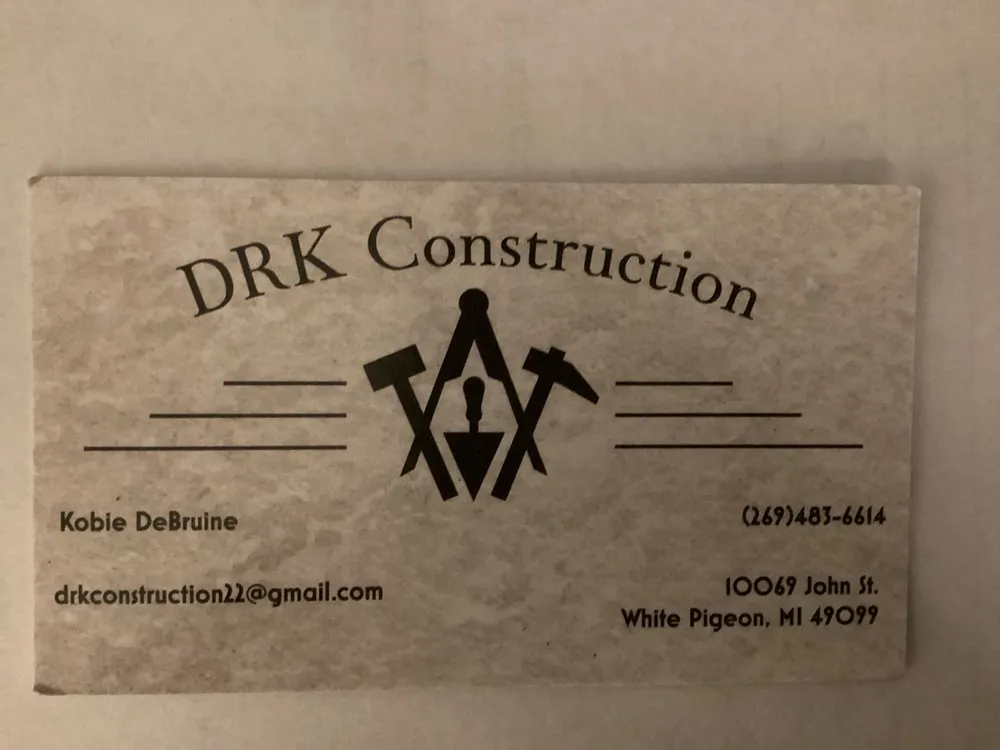 Slide of DRK Construction