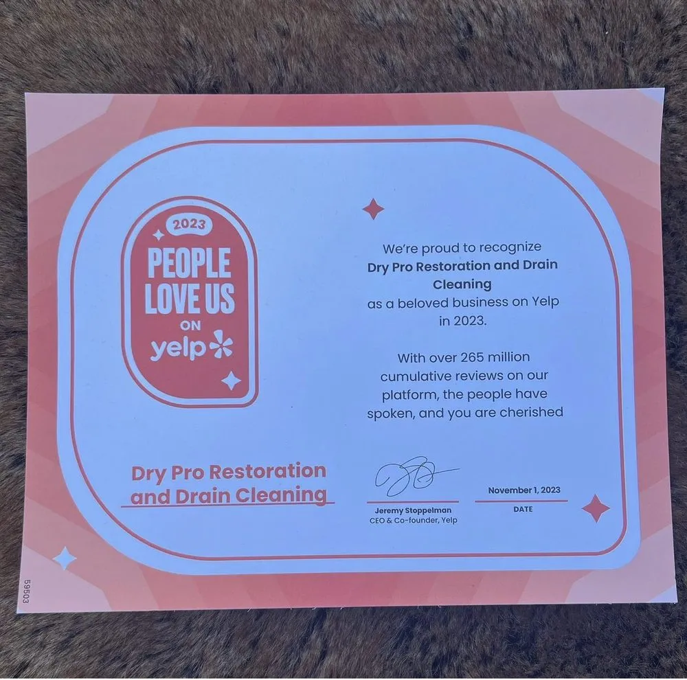 Slide of Dry Pro Restoration and Drain Cleaning