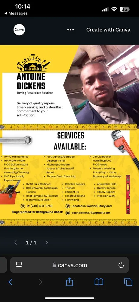 Slide of D&S Mechanical Services