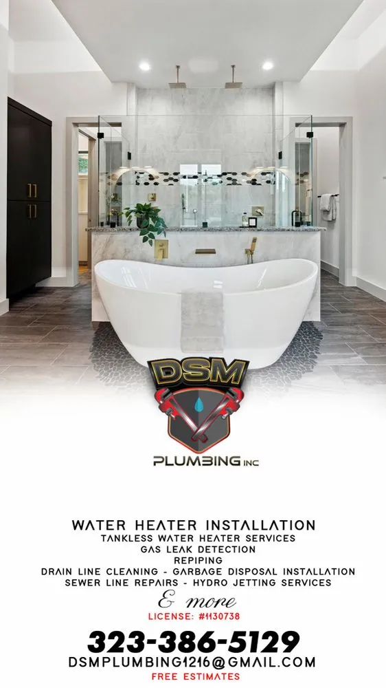 Slide of DSM Plumbing