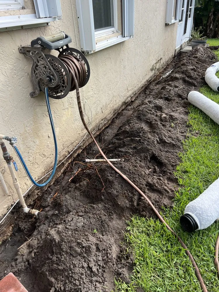 Slide of Duck Drainage & Foundations