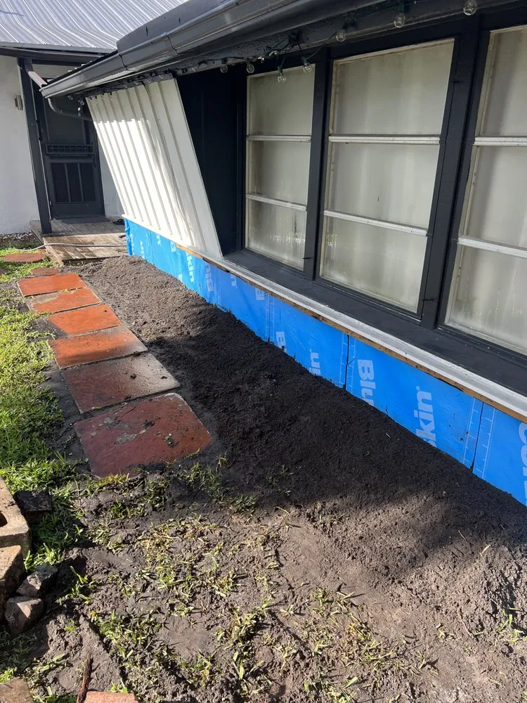 Slide of Duck Drainage & Foundations