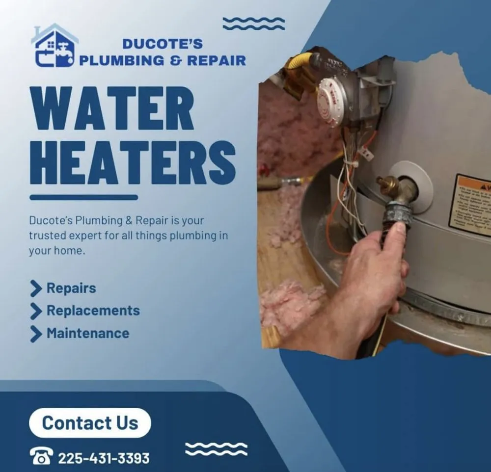Slide of Ducote's Plumbing & Repair