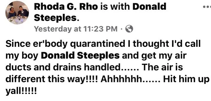 Slide of Ducts & Drains