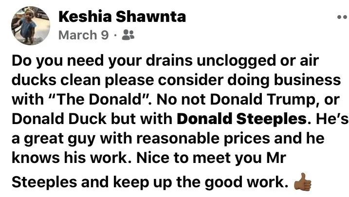 Slide of Ducts & Drains