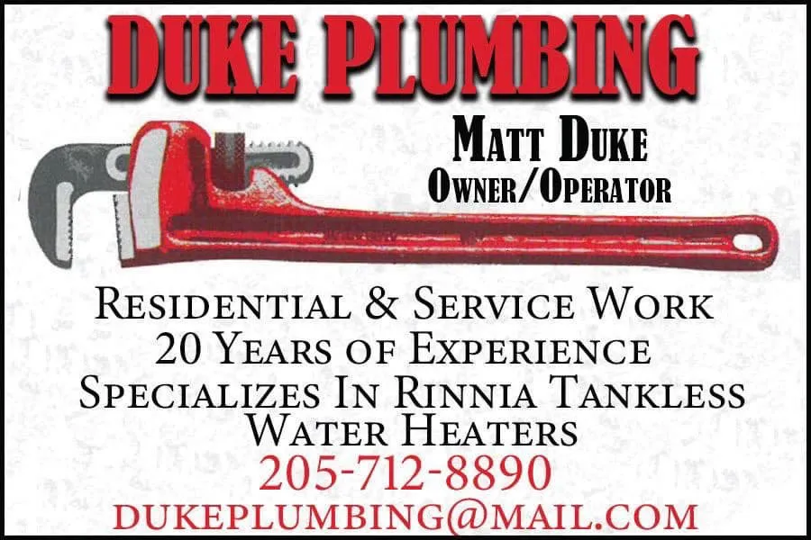 Slide of Duke Plumbing