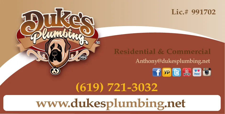 Slide of Duke's Plumbing