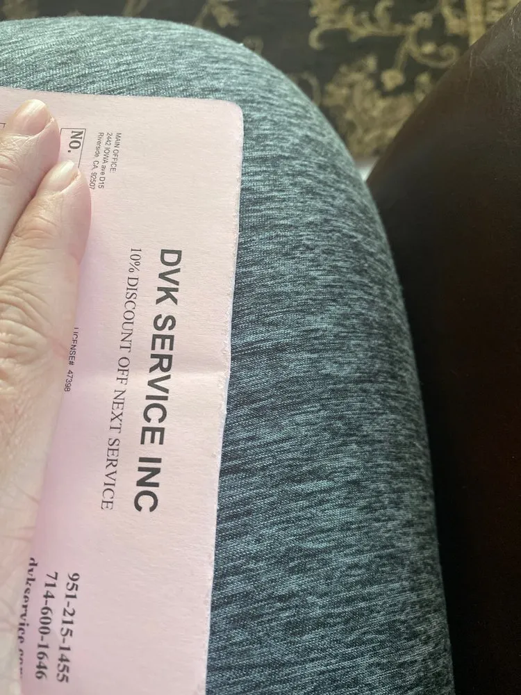 Slide of DVK Service