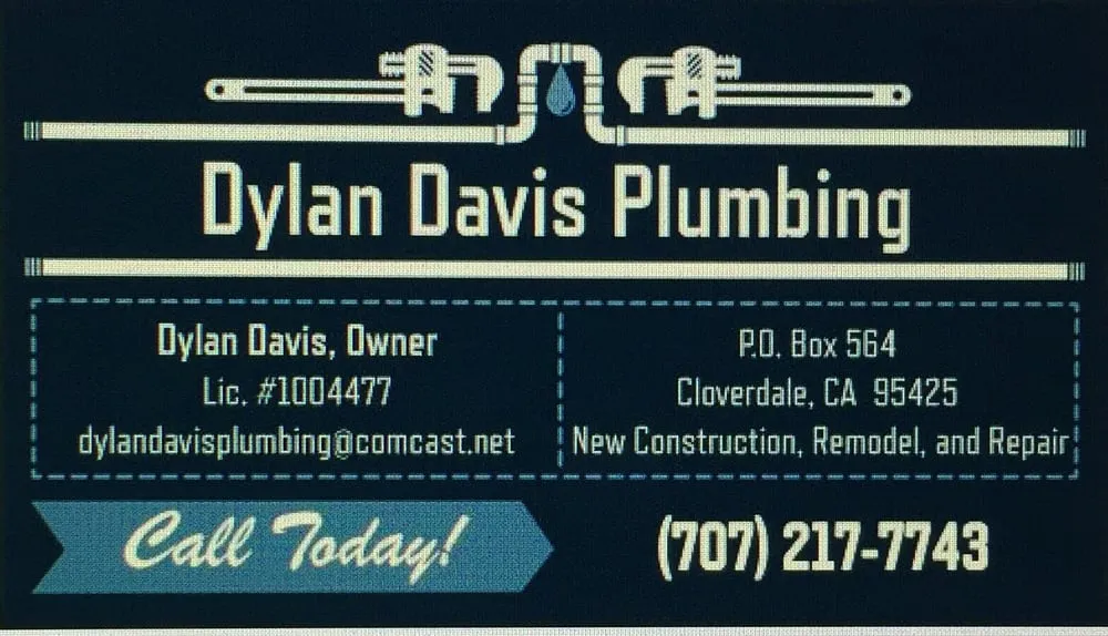 Slide of Dylan Davis Plumbing