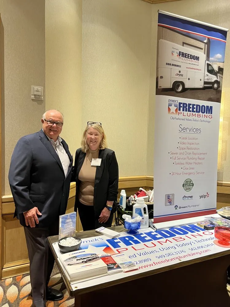 Slide of Dymek's Freedom Plumbing