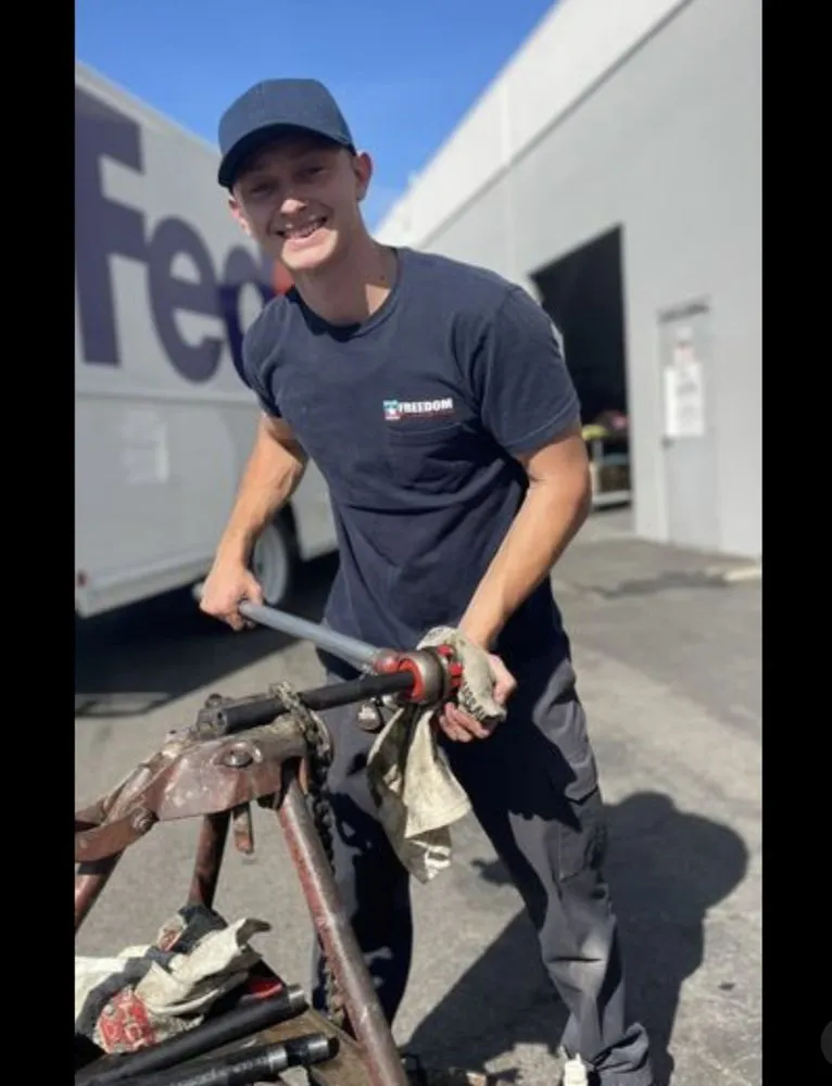 Slide of Dymek's Freedom Plumbing