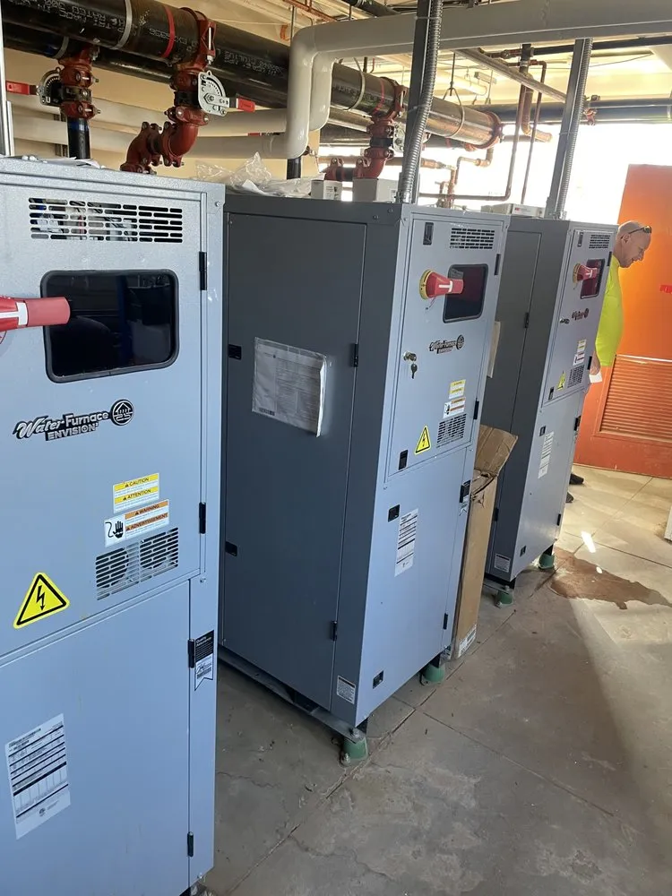 Slide of Dynamic Heating, Cooling & Geothermal