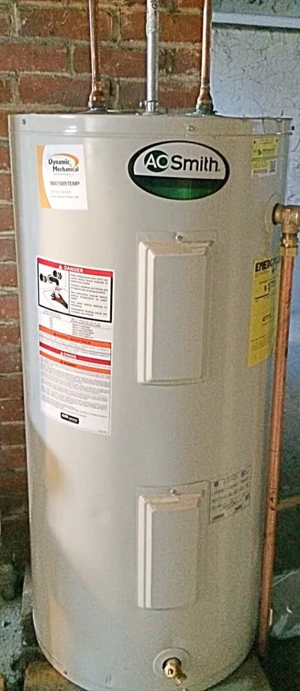 Top-rated water heater service in Plainville, CT by Dynamic Heating, Cooling & Geothermal