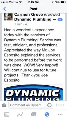 Dynamic Plumbing Logo