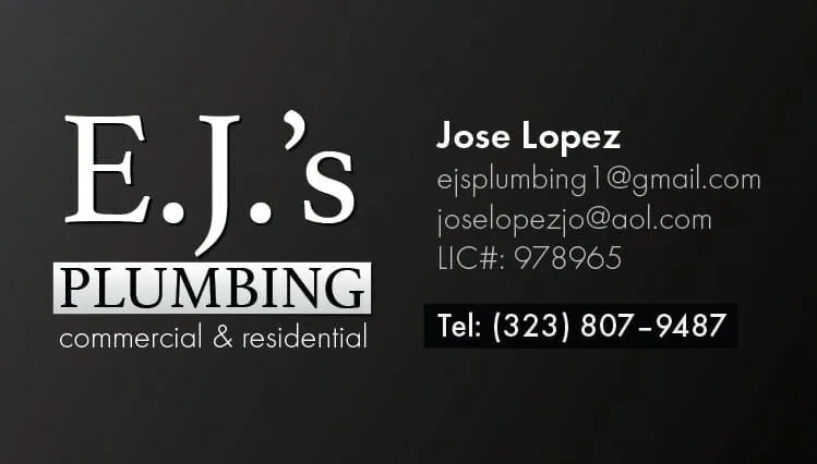 Slide of E & J Lopez Plumbing