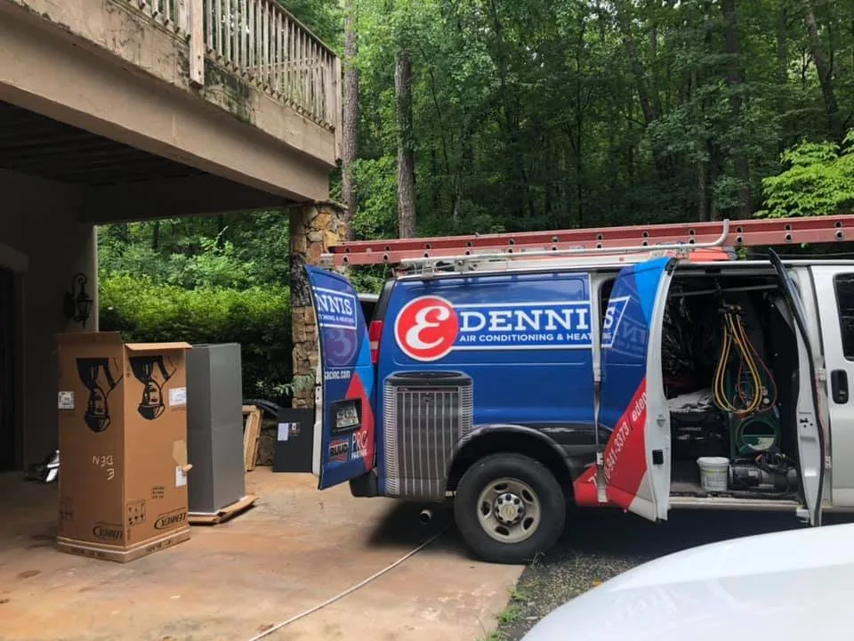 Slide of E. Dennis Heating, Cooling, Plumbing & Electrical