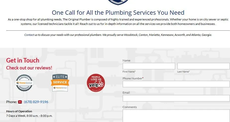 Trusted plumbing repair for homes in Suwanee, GA by E. Dennis Heating, Cooling, Plumbing & Electrical