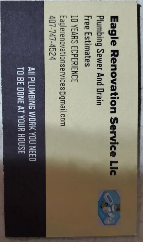 Emergency emergency plumbing experts serving Orlando, FL - Eagle Renovation Services