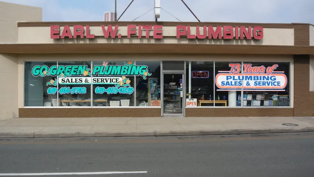 Slide of Earl W. Fite & Sons Plumbing