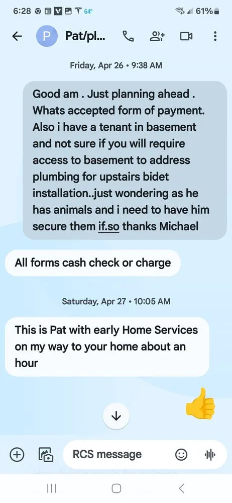 Slide of Earley Home Services