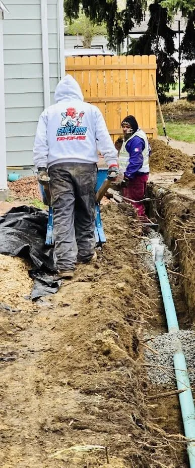 Slide of Early Bird Sewer & Water