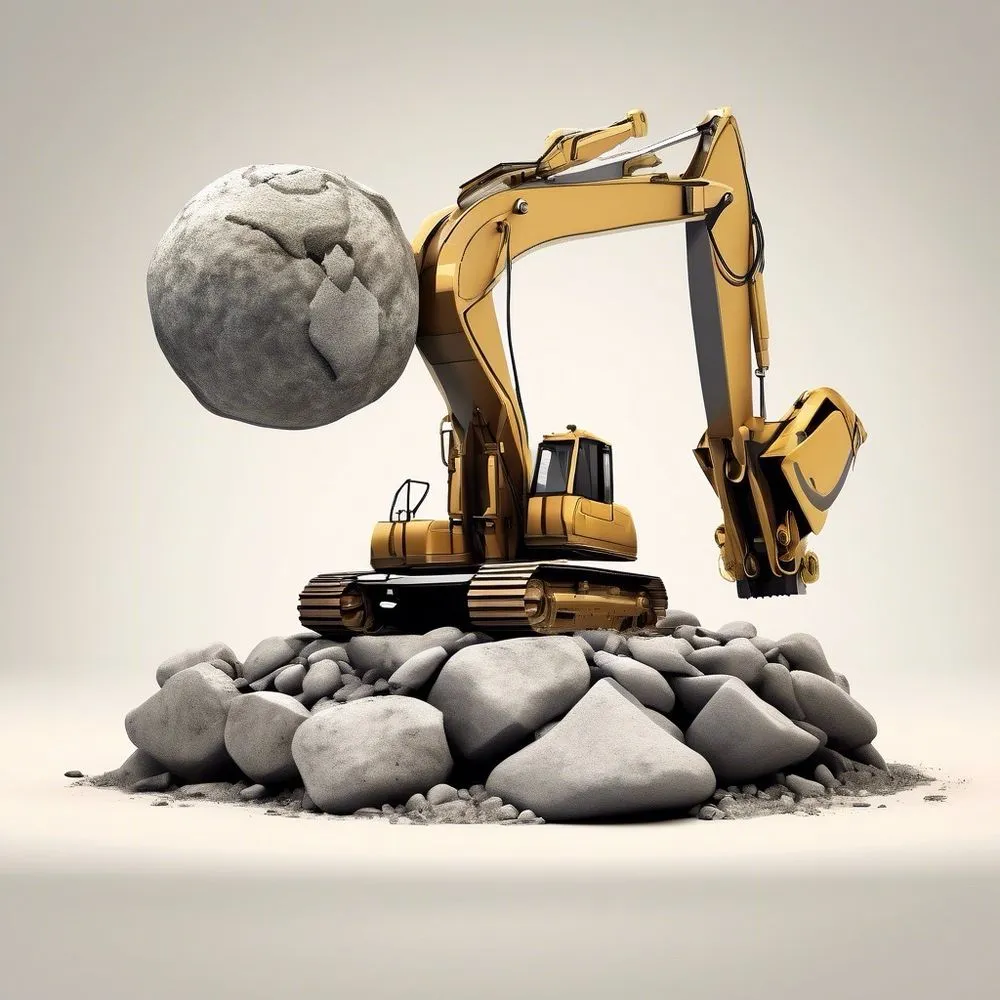 Slide of Earthbender Excavation