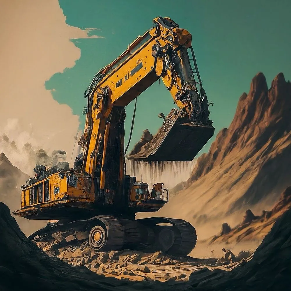 Slide of Earthbender Excavation