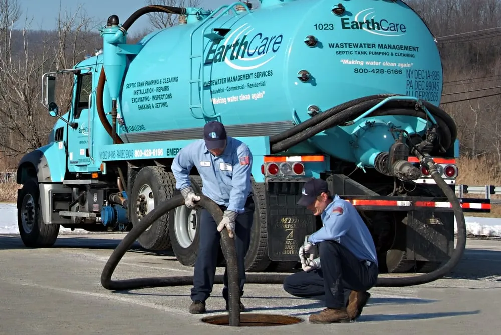 Quality drain cleaning in Vernon Township, NJ by EarthCare - WRE